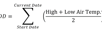 The Nuance of Growing Degree Day Calculations